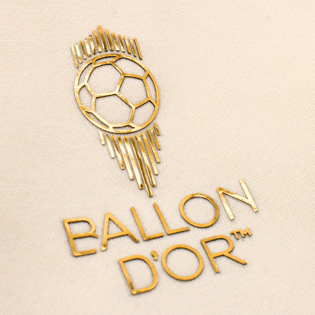 Sweat zippé logo Ballon d'Or™ Mixte Blanc