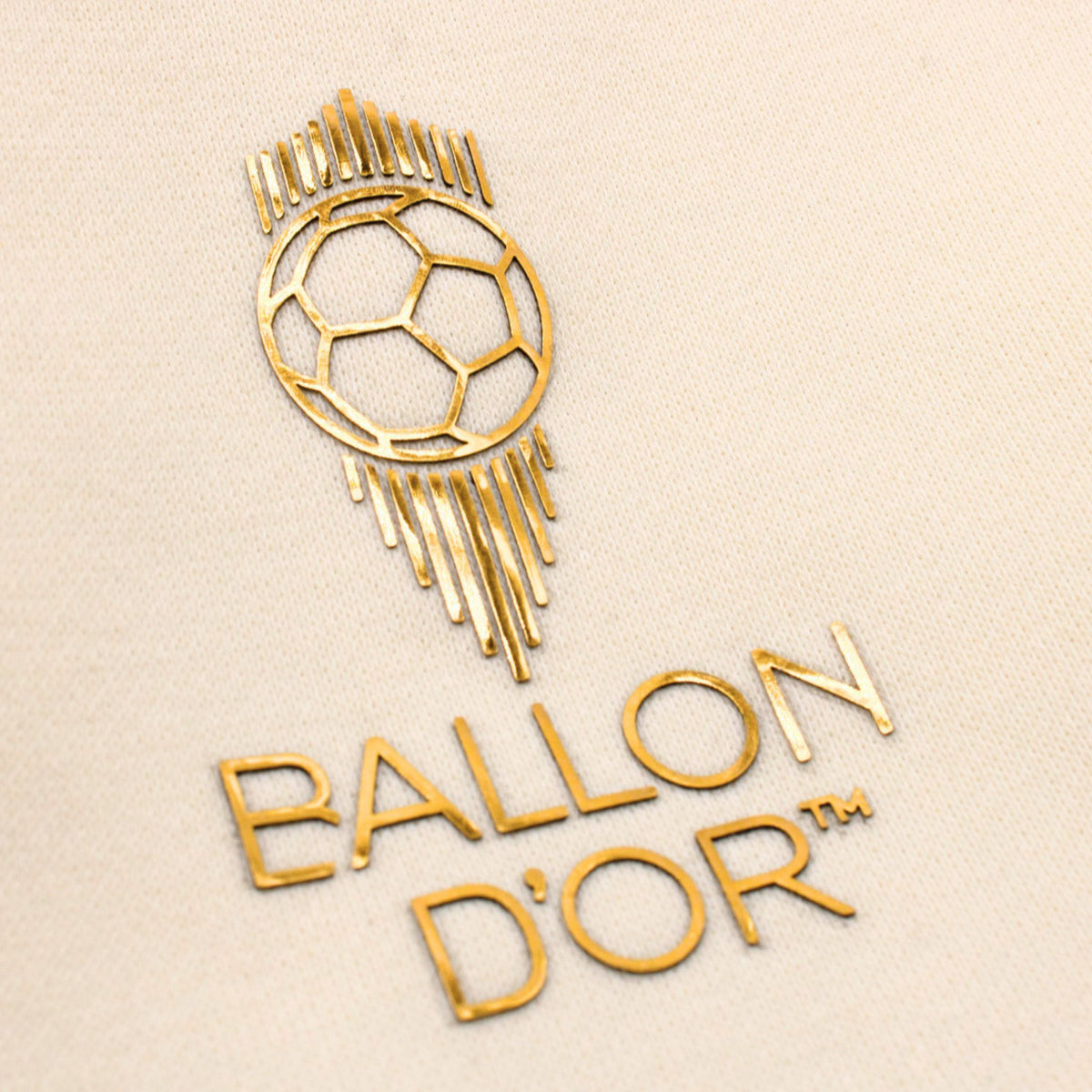 Sweat zippé logo Ballon d'Or™ Mixte Blanc
