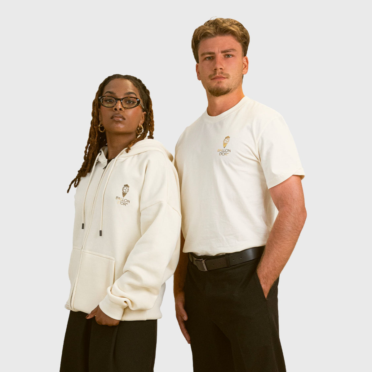 T-shirt Ballon d'Or™ Beige Mixte