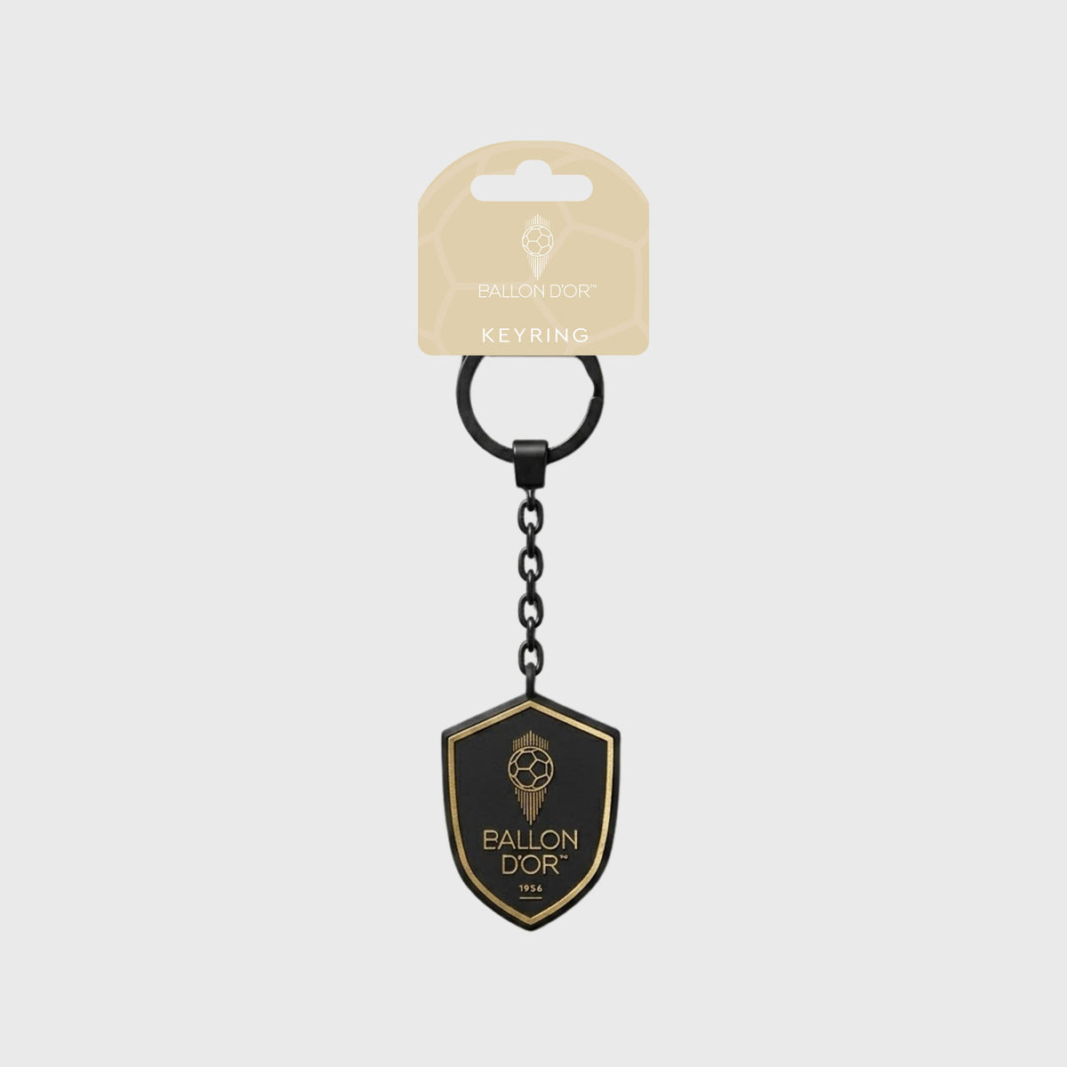Porte-clés Ballon d'Or Noir