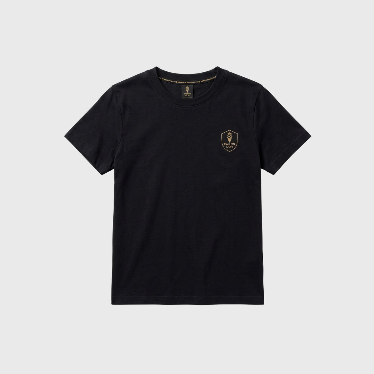 T-shirt Ballon d'Or™ Écusson noir Enfant