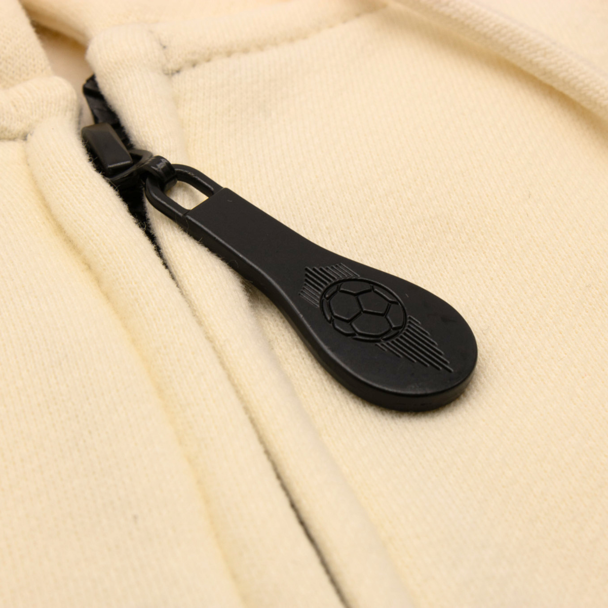 Sweat zippé logo Ballon d'Or™ Mixte Blanc