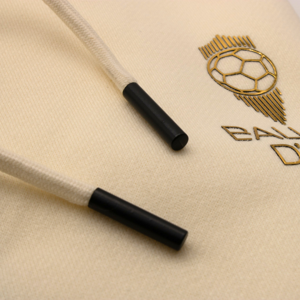 Sweat zippé logo Ballon d'Or™ Mixte Blanc