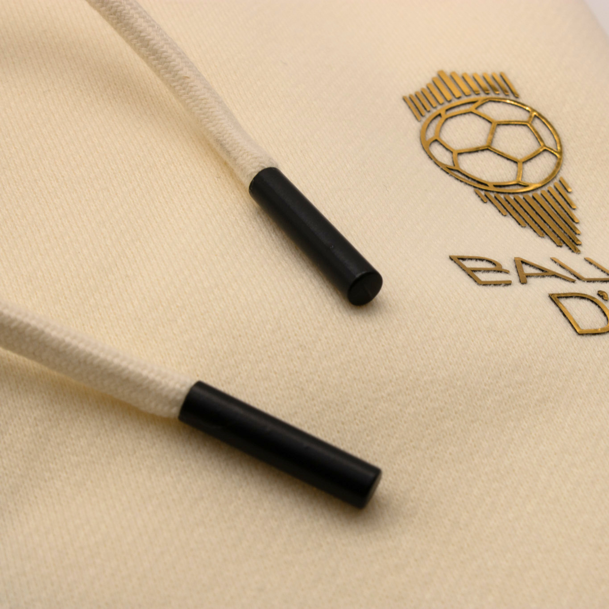 Sweat zippé logo Ballon d'Or™ Mixte Blanc