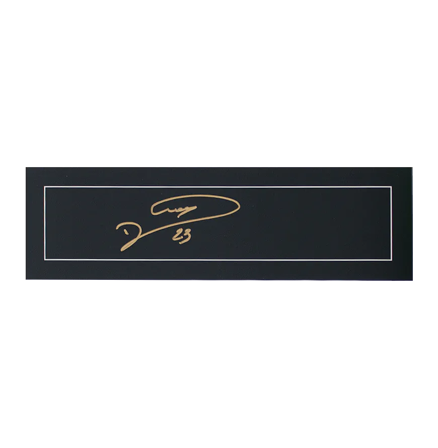 Emiliano Martinez Official Ballon d'Or™ Signed Plaque and Photo Frame- Signed In Gold: 2024 Yachine Trophy Winner