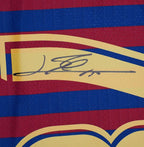 Lionel Messi Official Ballon d'Or™ Back Signed and Hero Framed Barcelona 2018-19 Authentic Home Shirt: 778 Appearances Edition
