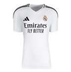 Maillot domicile moderne du Real Madrid de Vinicius Jr, officiel, signé au dos et encadré « Ballon d'Or™ » : vainqueur du prix Sócrates 2023