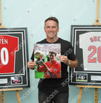 Michael Owen Official Ballon d'Or™ Signed Liverpool Photo: 2001 Ballon d'Or Winner