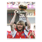 Pavel Nedved Official Ballon d'Or™ Signed and Framed Czech Republic Photo: 2003 Ballon d'Or Winner