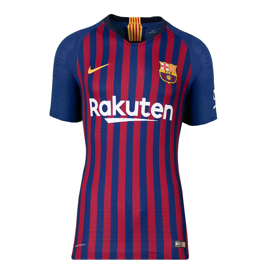 Lionel Messi Official Ballon d'Or™ Back Signed and Hero Framed Barcelona 2018-19 Authentic Home Shirt: 778 Appearances Edition