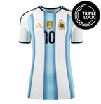 Lionel Messi Official Ballon d'Or™ Back Signed and Hero Framed Argentina 2026 Authentic Home Shirt